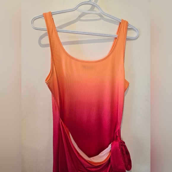 Chic Me ombre wrap bottom dress size L - Picture 3 of 6